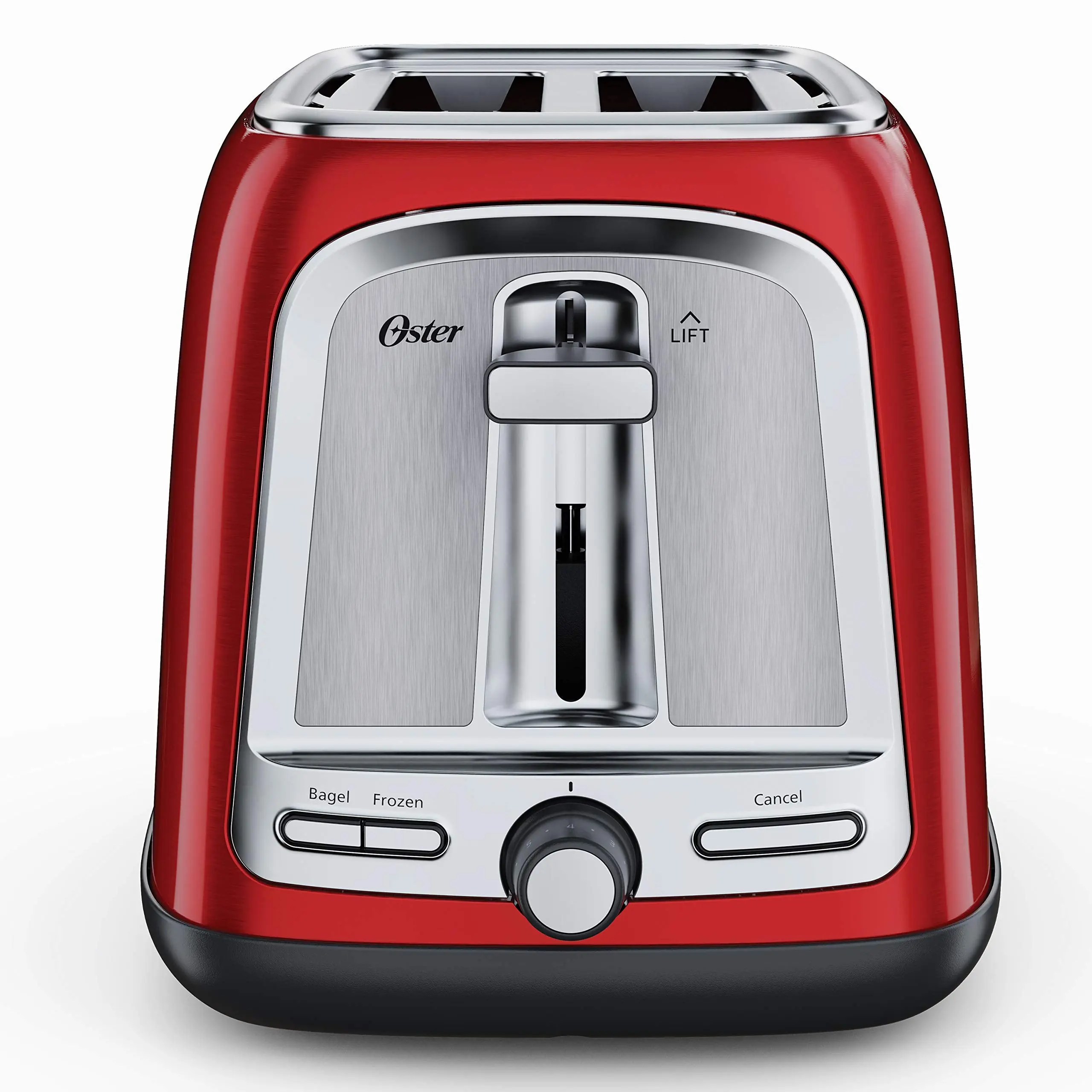 Oster Blender | Pro 1200 with Glass Jar, 24-Ounce Smoothie Cup, Brushed Nickel