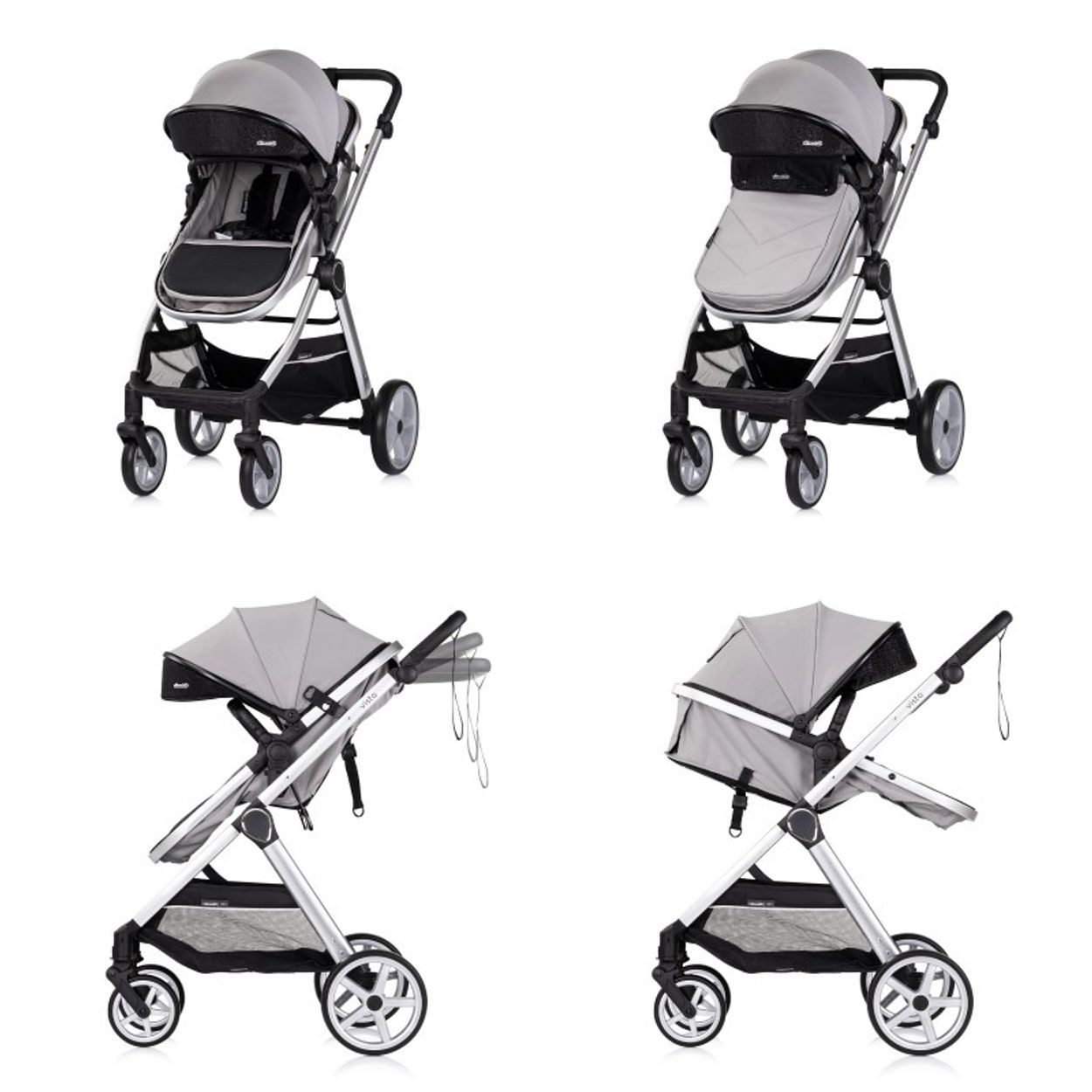 Kombi-Kinderwagen Kombikinderwagen 2 in 1 Vista