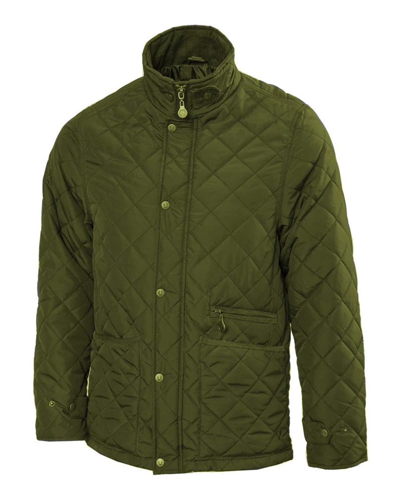 Vedoneire | Quilted Men's Jacket | Green