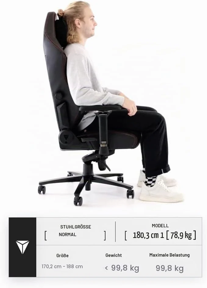 Secretlab TITAN Evo Ergonomischer Gamingstuhl mit Kunstlederbezug