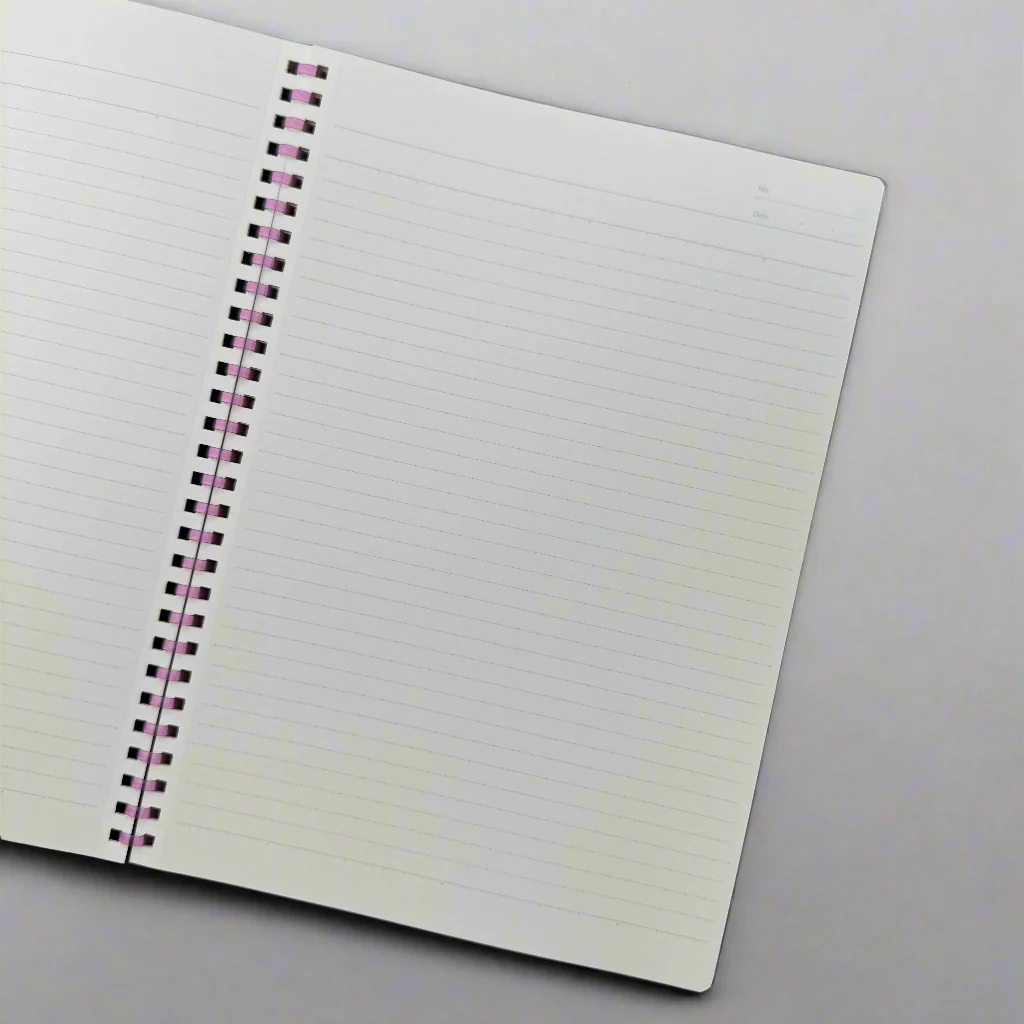 CAMPUS SOFT RING NOTEBOOK B5 40 SHEETS 6MM DOTTED LINE PINK