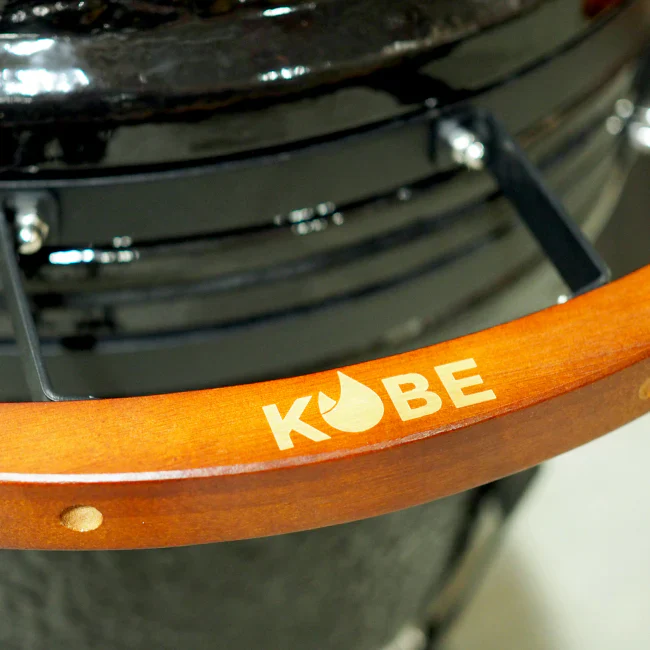 Kobe Kamado Houtskoolbarbecue Professional XL Black Edition, 23,5, 113x81x113 cm
