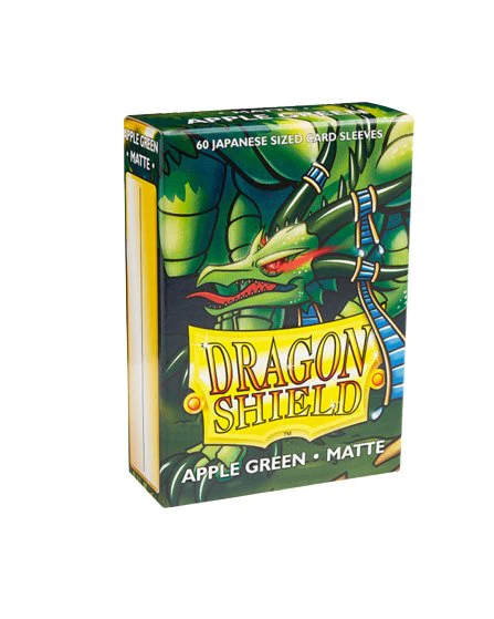 Dragon Shield: Matte Apple Green Sleeves - (Yu-Gi-Oh Sized)