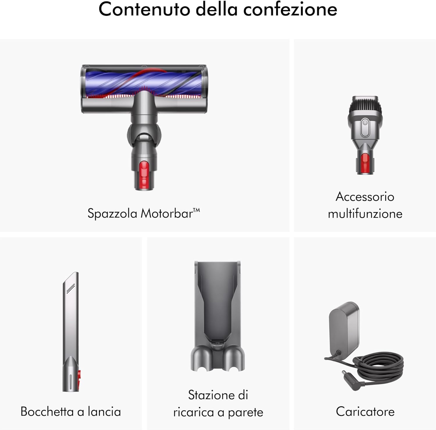 V11™ Advanced aspirapolvere senza filo, 200 Airwatt, autonomia 60 minuti, tecnologia anti-groviglio, aspirapolvere per pavimenti e portatile (Nichel/Viola)