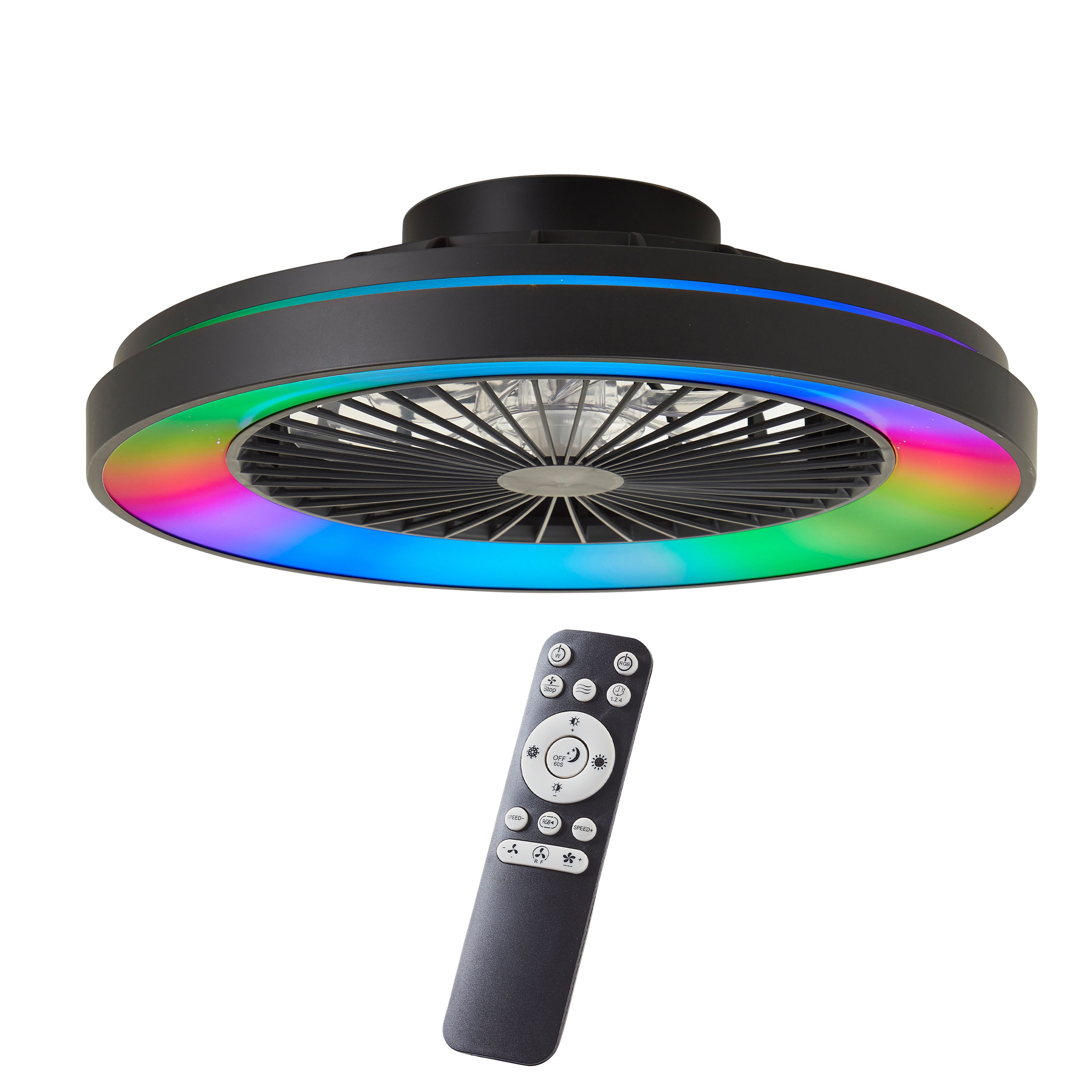 LED Deckenleuchte Mazzaro Deckenventilator