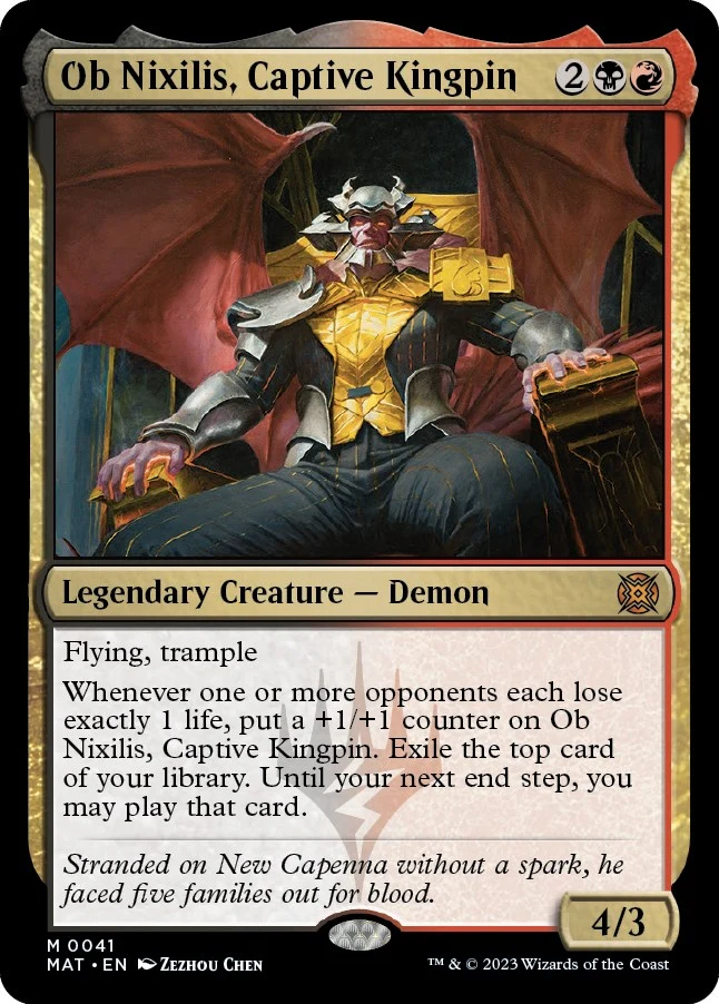 Ob Nixilis, Captive Kingpin (41) (March of the Machine: The Aftermath)