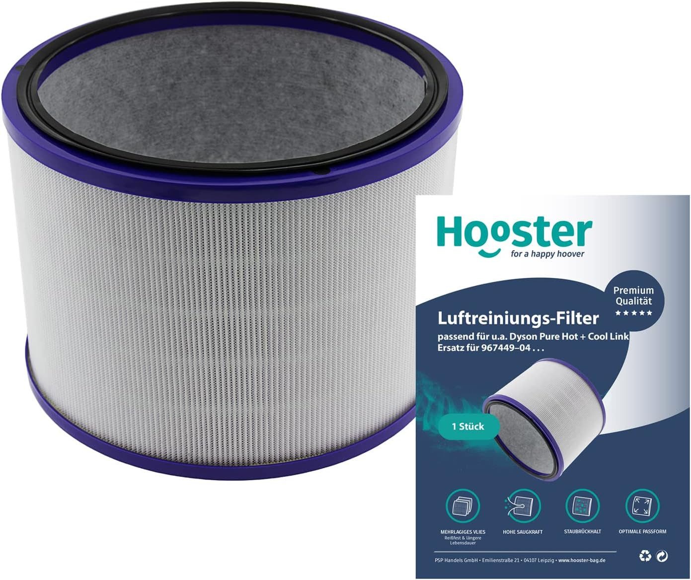Luftfilter für Dyson Pure Hot + Cool Link DP01 DP03 und HP01