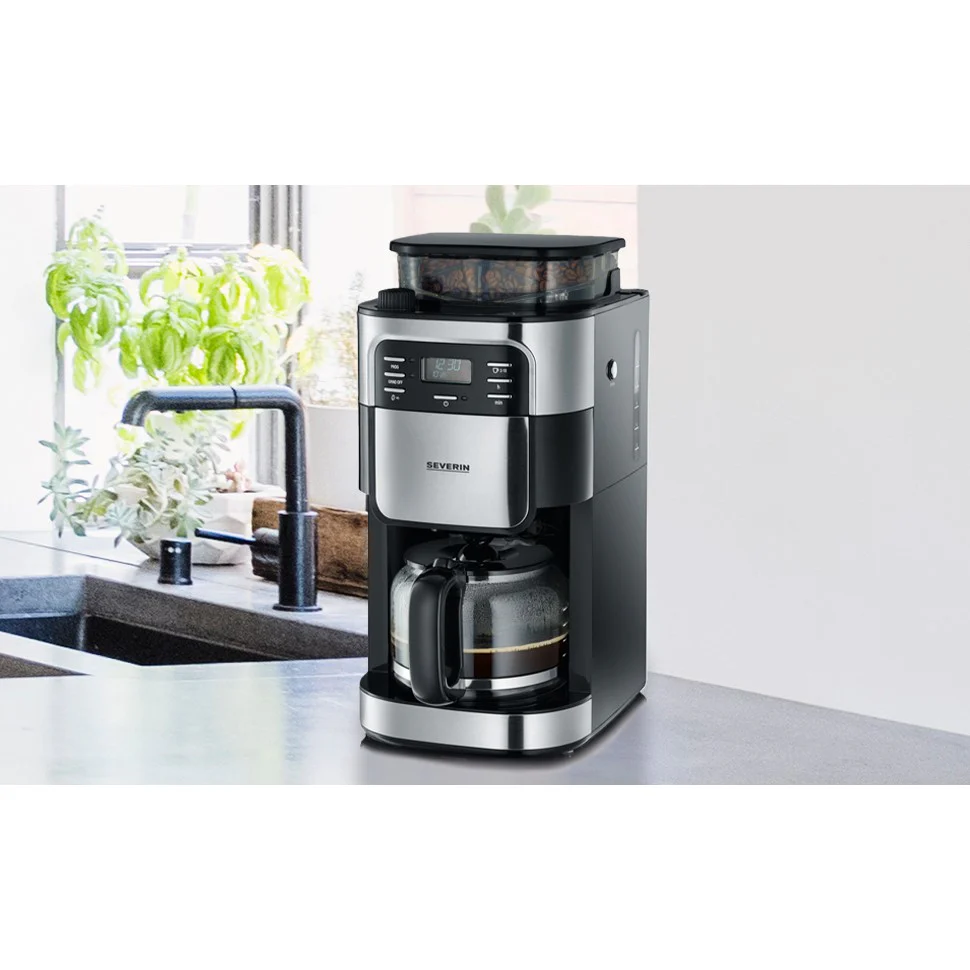 Severin Filterkaffeemaschine mit Mahlwerk KA4810