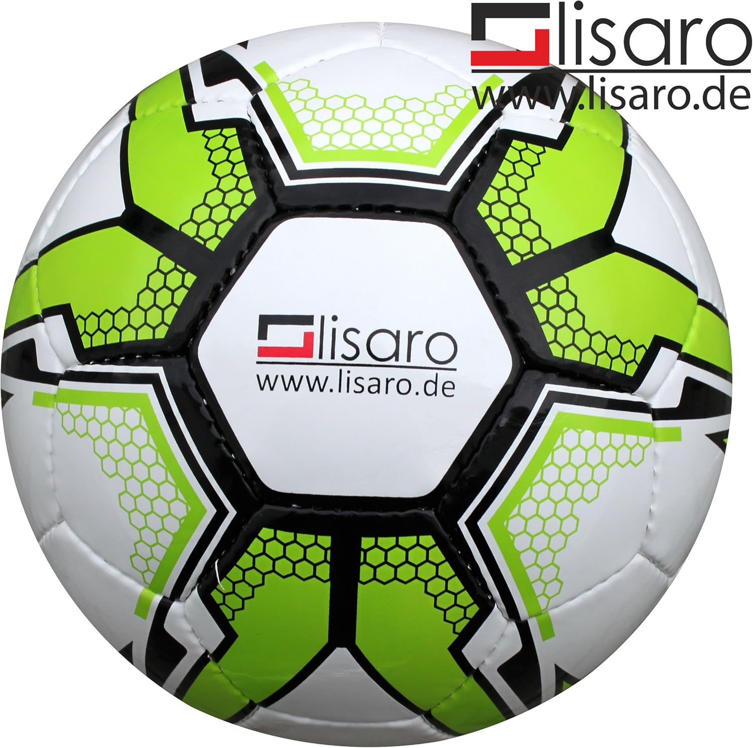 Lisaro 10 Fußbälle / 10er Ballpaket Soccerlite Gr. 5 | 290g + Gratis Ball-Netz | Top-Jugend-Ball