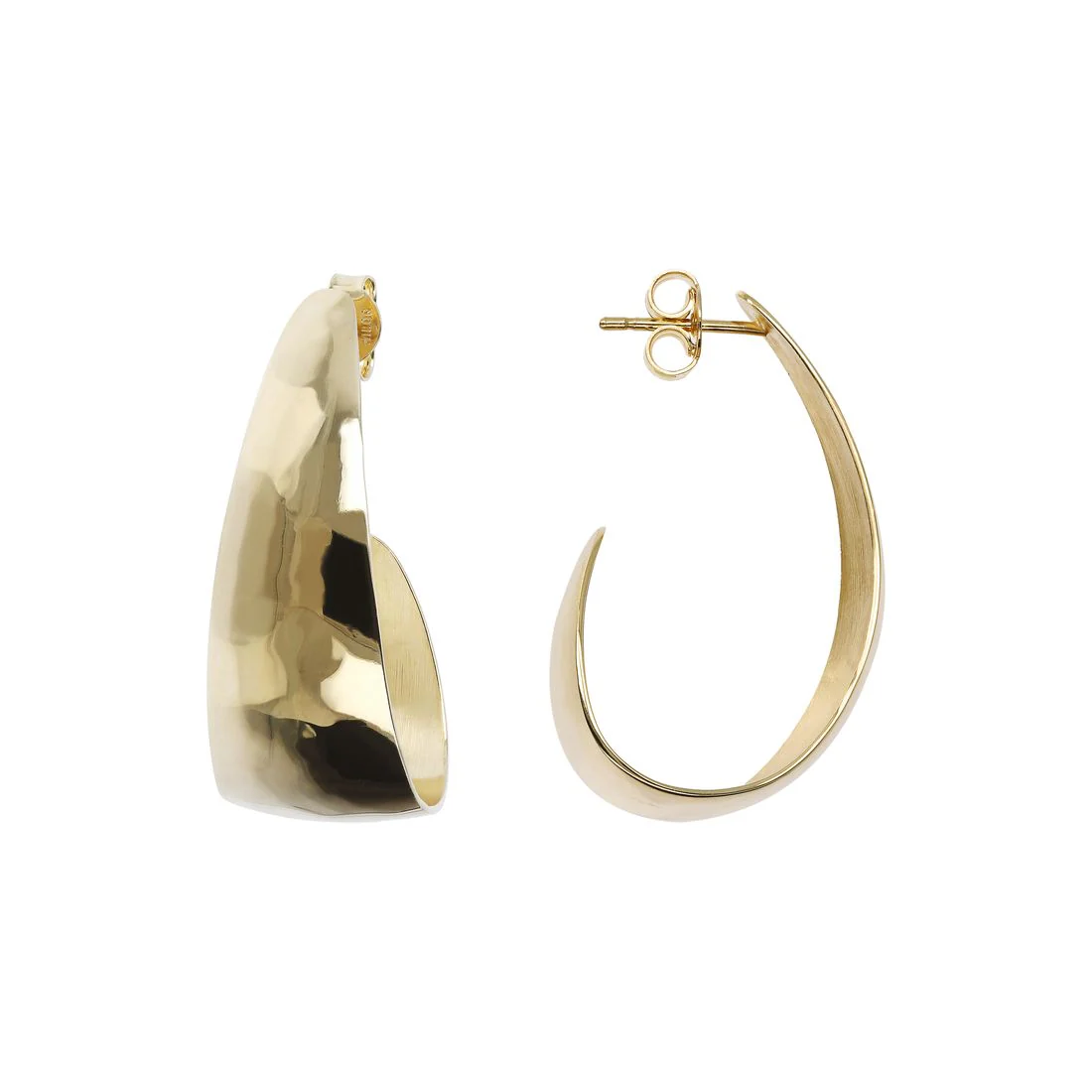 Orecchini pendenti Etrusca Gioielli a ricciolo WSET00353.YG