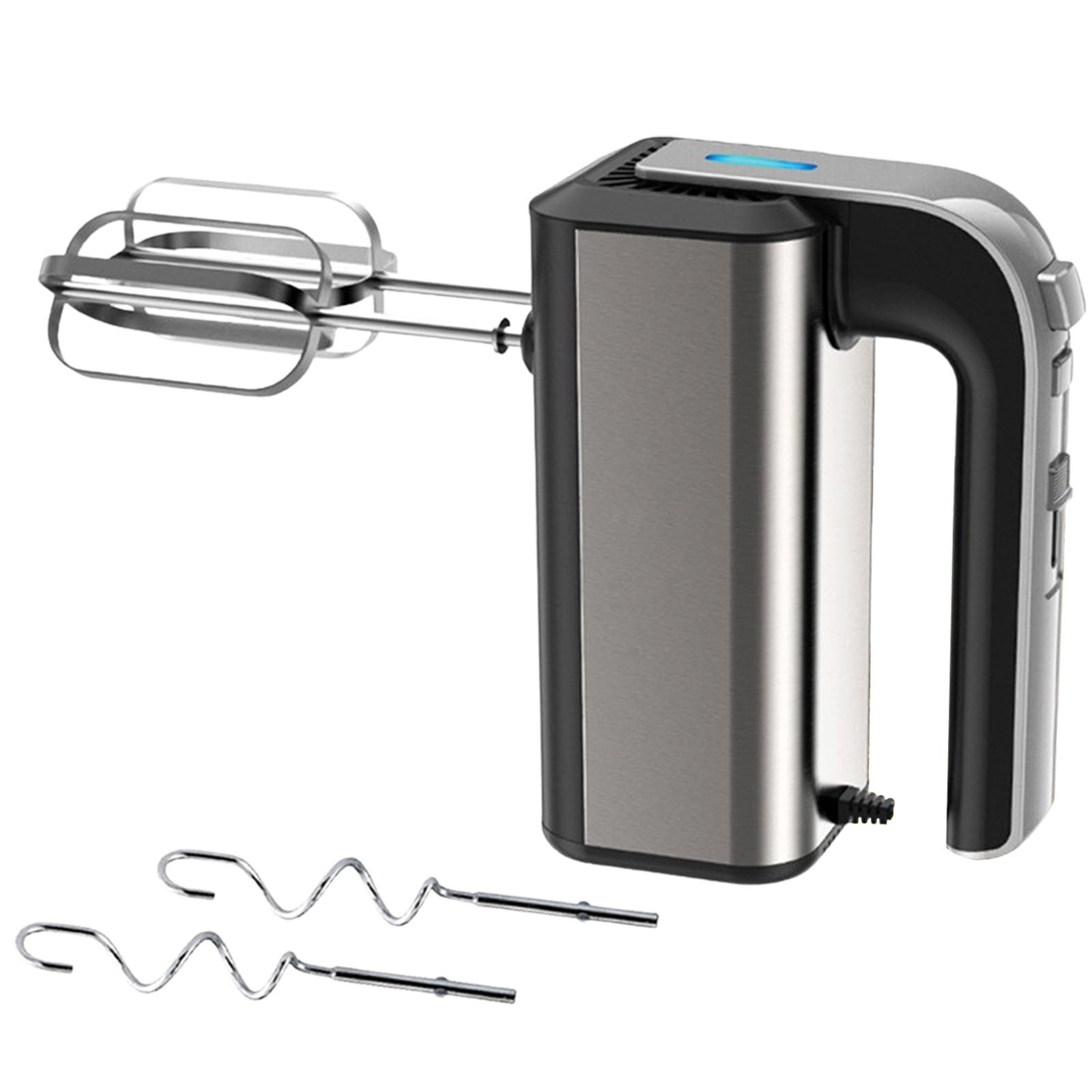 Handmixer 800W Edelstahl Handmixer, Turbostufe & 5 Geschwindigkeiten