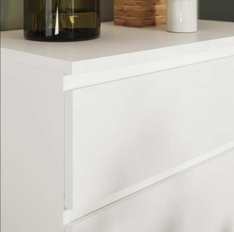 2025 IKEA MALM ladekast met 6 lades ?C Wit, 80 x 123 cm, modern design