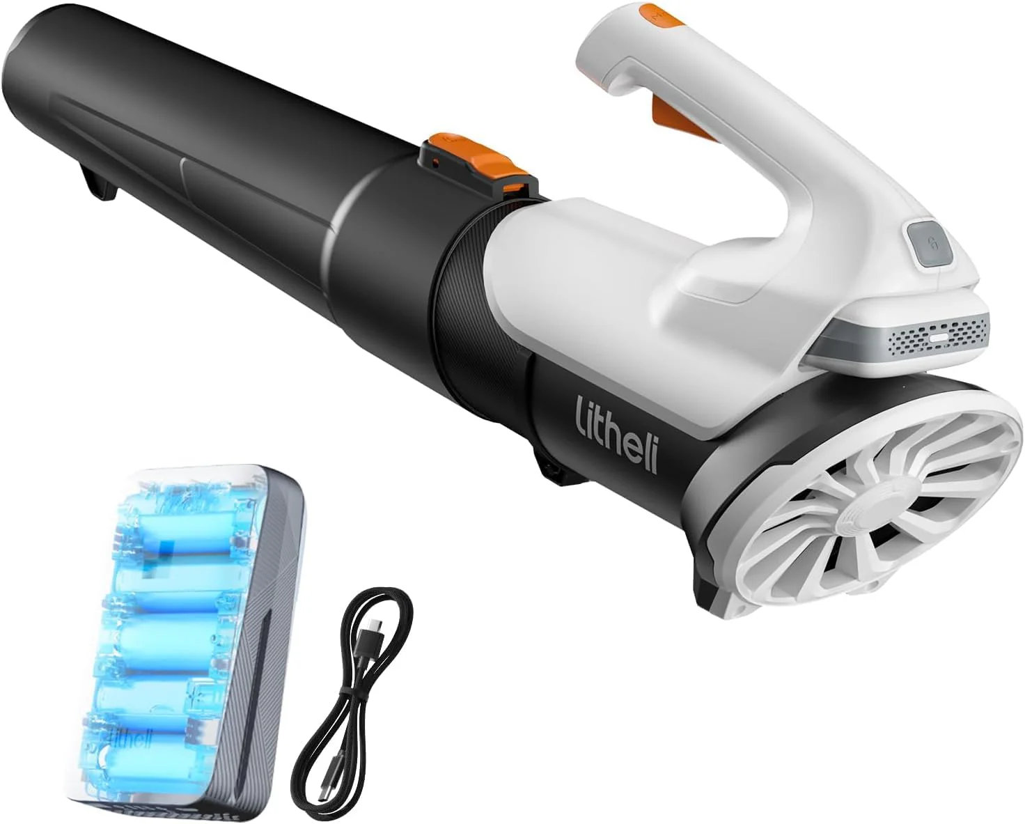 Litheli Cordless Leaf Blower 40V Battery Leaf Blowers for Lawn Care