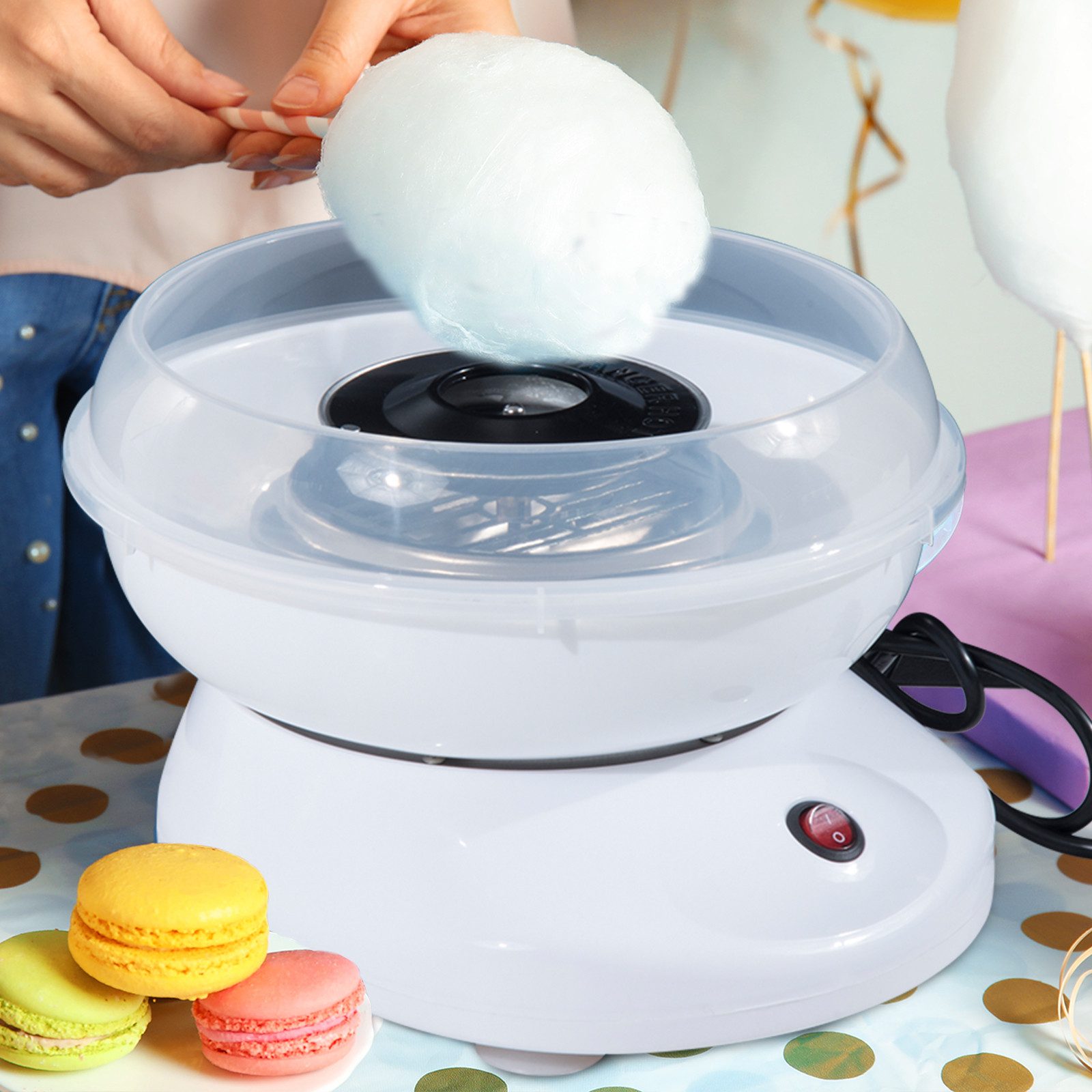 Zuckerwattemaschine Zuckerwattemaschine für Zuhause Cotton Candy Machine