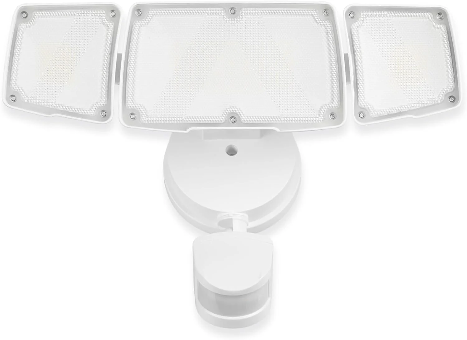 R.W.FLAME LED Flood Motion Sensor Outdoor Lights, 50W, 5500LM, 5000K, Wet Location Waterproof, 4 Lighting Modes, 4 Durations, 3 Detection Distances   White