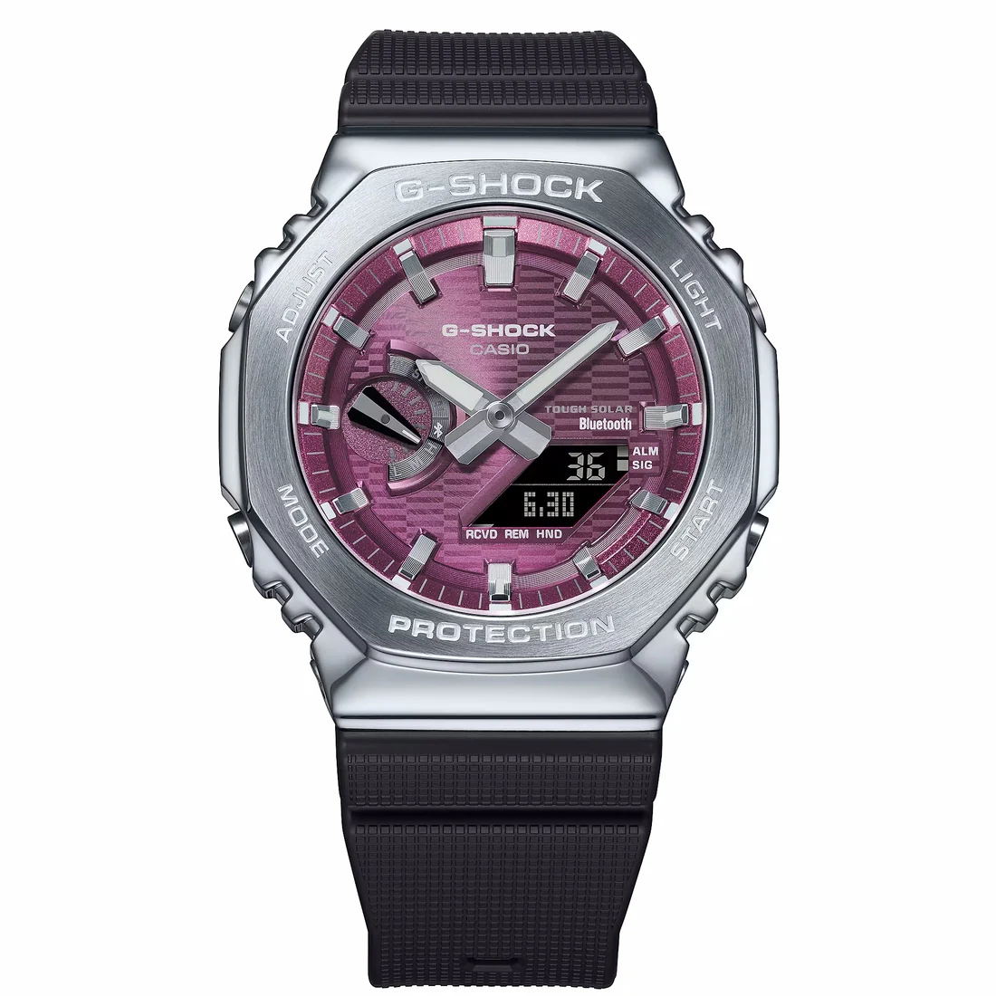 Orologio G-Shock GBM-2100A-4BER bordeaux solare e bluetooth