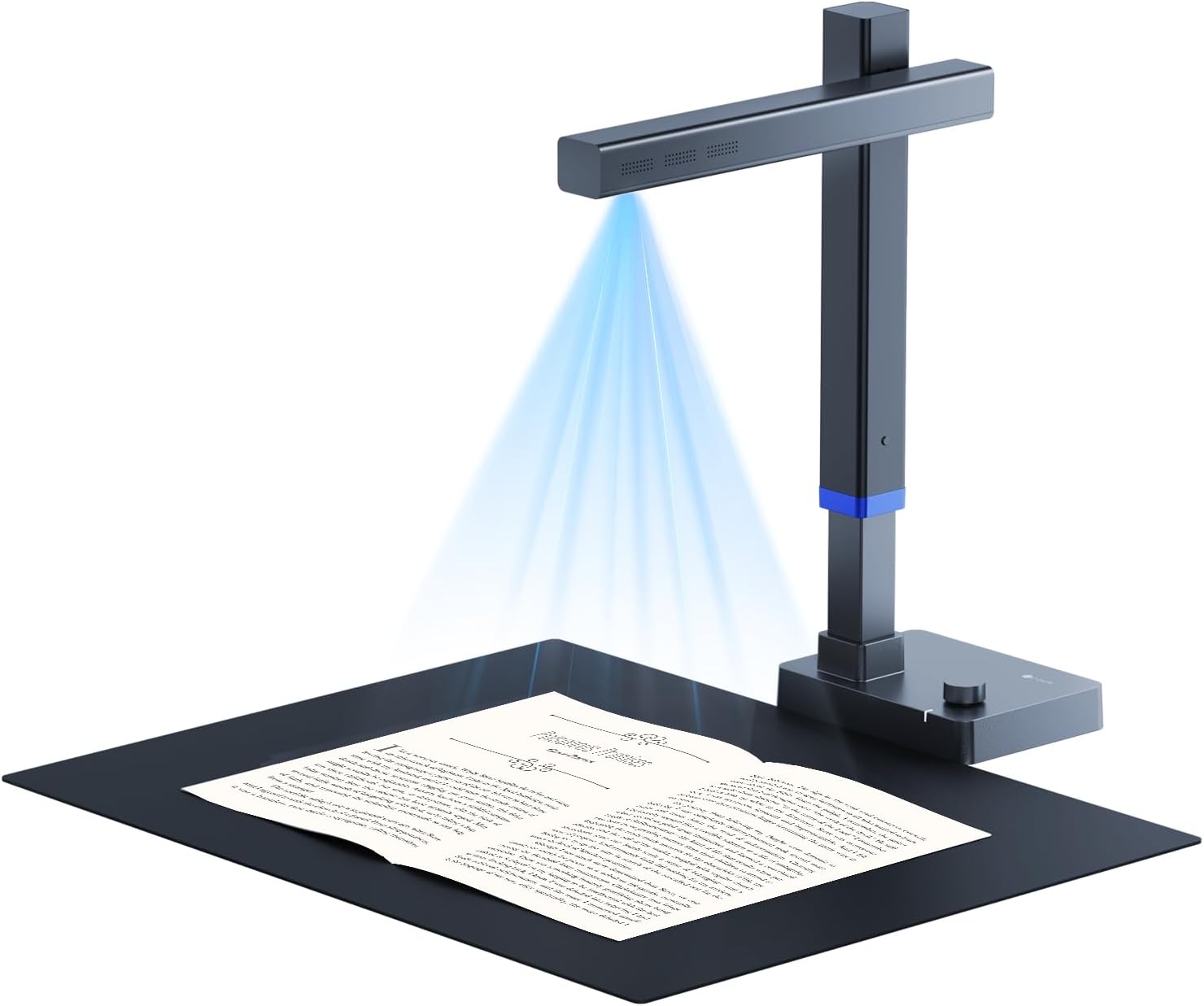 CZUR Shine Ultra 13MP Scanner A3, tragbarer Dokumentenscanner, faltbarere Buchscanner, Dokumentenkamera Visualizer mit OCR 180+ Sprache, Stufenloses Fülllicht, Schnell-Scanner für Windows & macOS