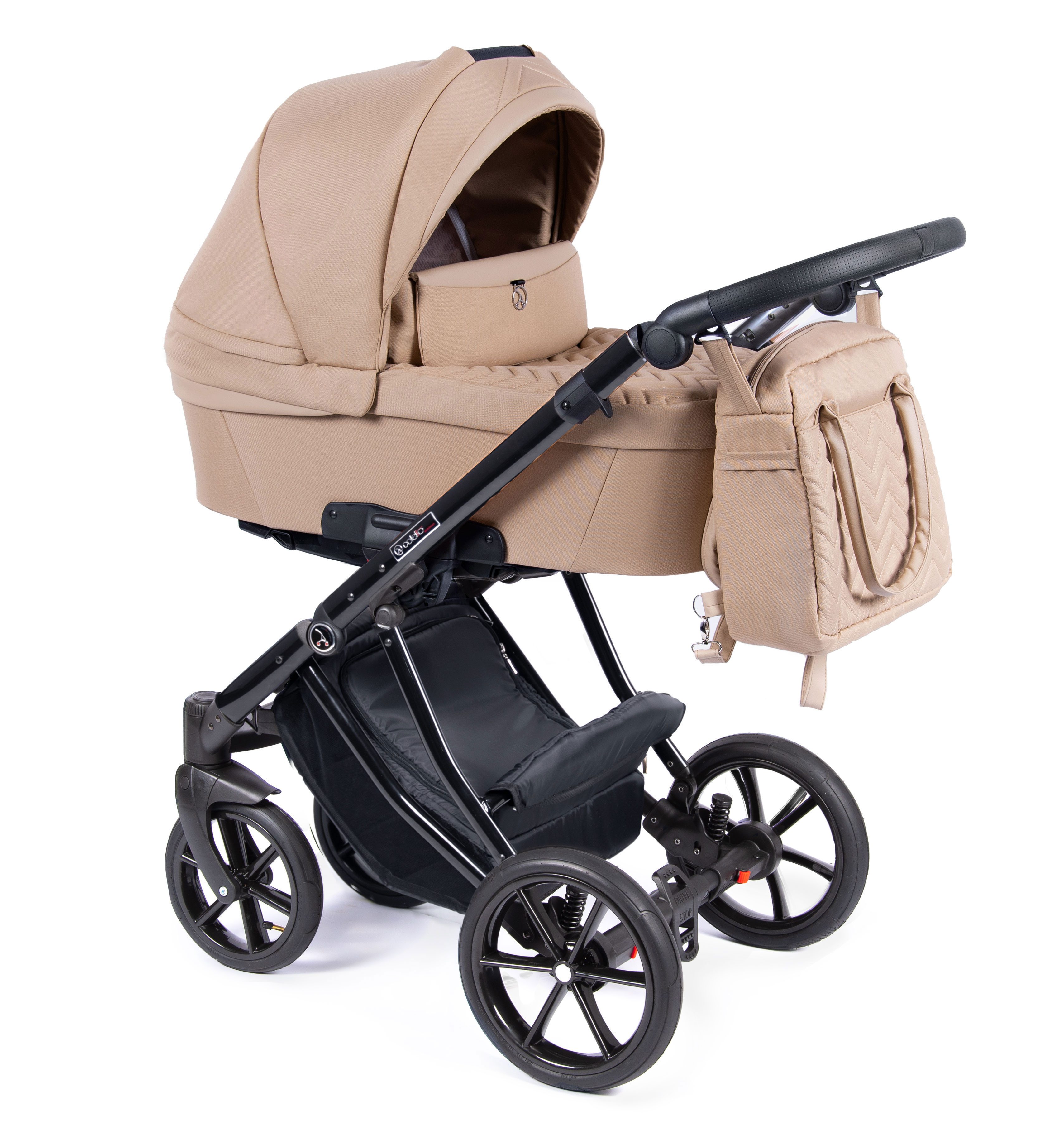 Kombi-Kinderwagen Dante 4 in 1 inkl. Sportsitz, Autositz und Zubehör in 12 Designs