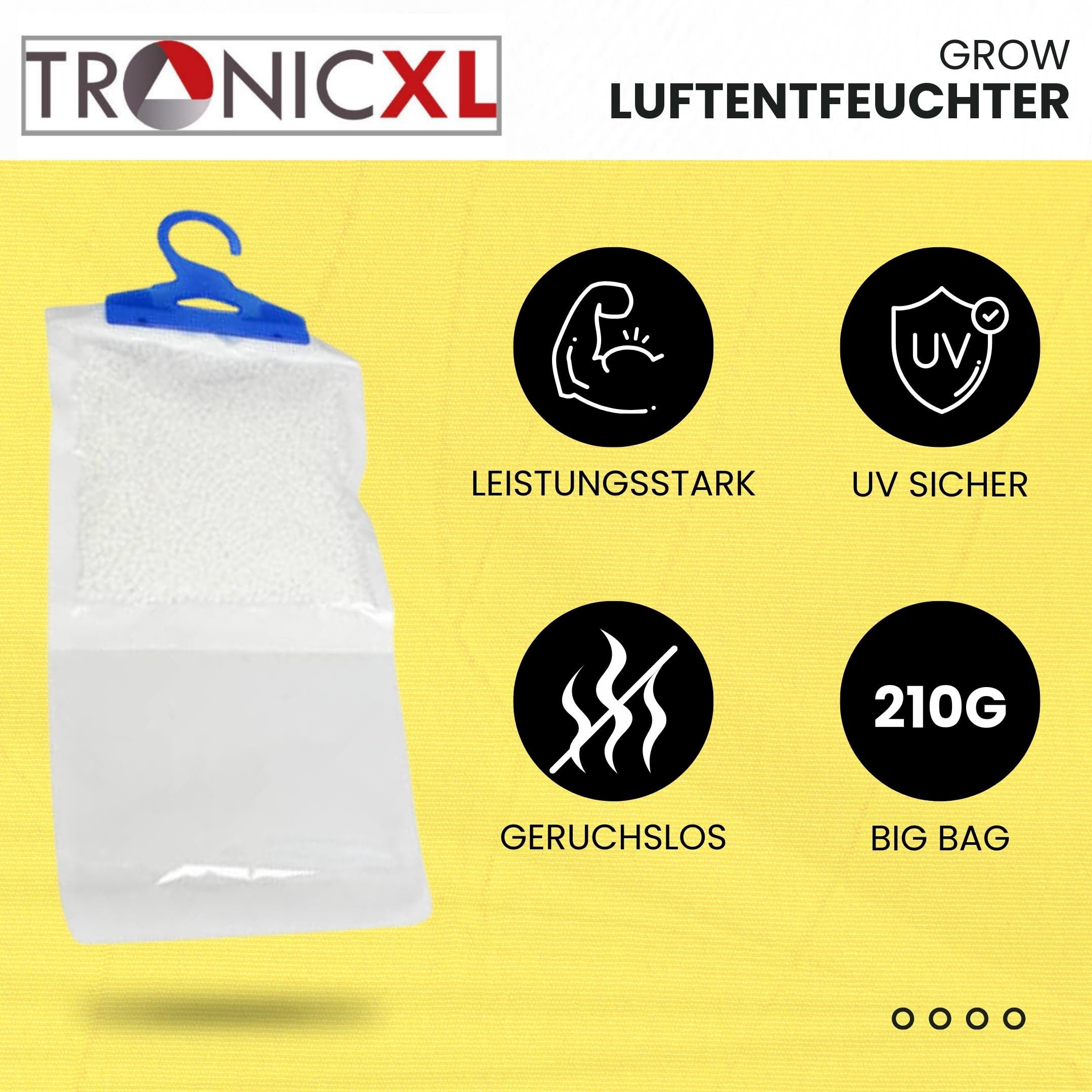 Granulat-Luftentfeuchter 8x Luftentfeuchter für Growbox Grow Grow Zelt Schrank Luft Entfeuchter