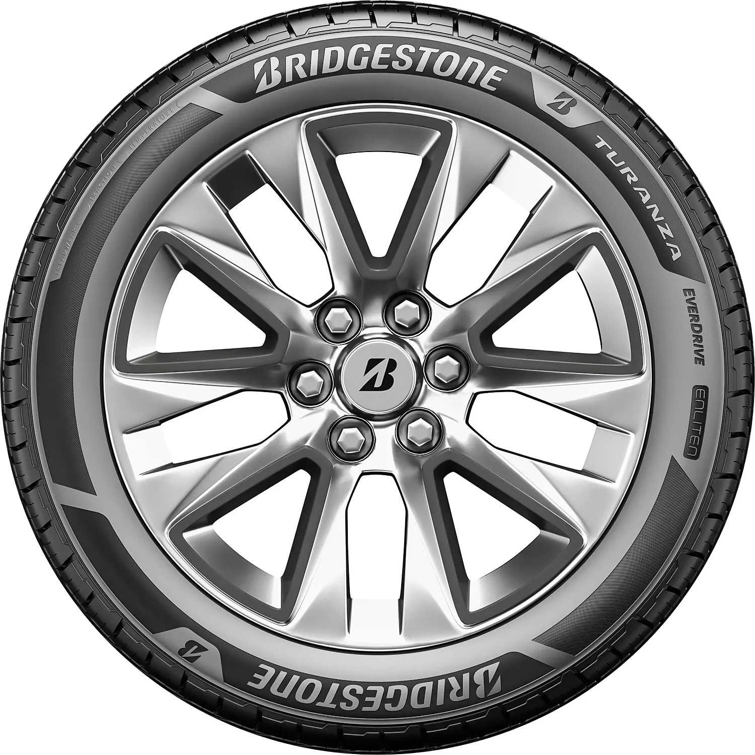 Bridgestone Turanza EverDrive 205/60R16 92V a/s All Season Tire