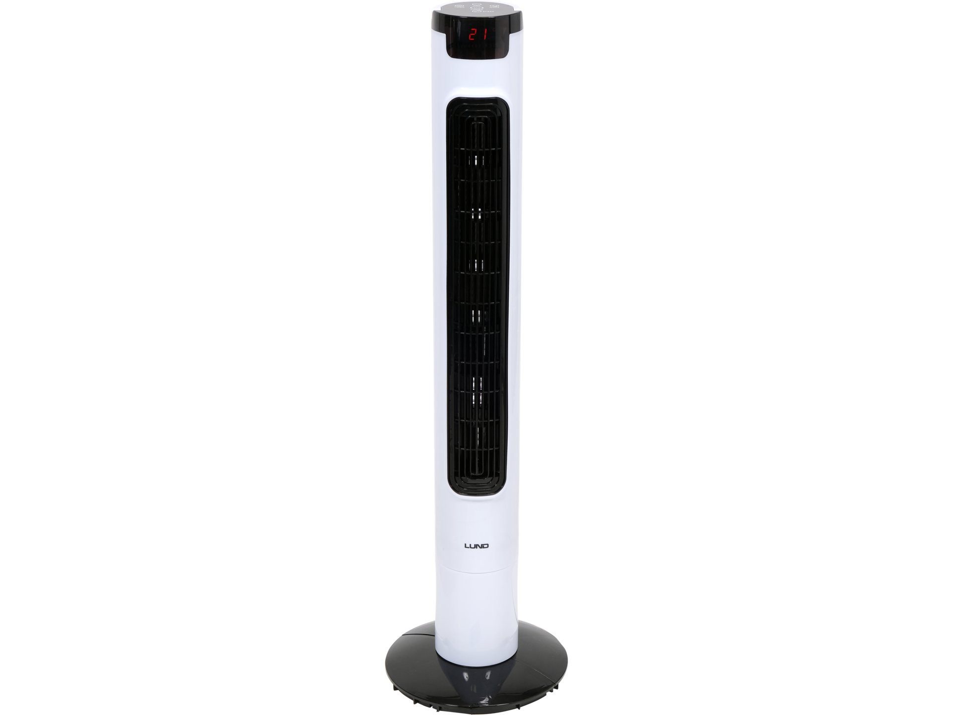 Turmventilator Bodenventilator 50W, Höhe 95,5cm, LED mit Fernbedienung