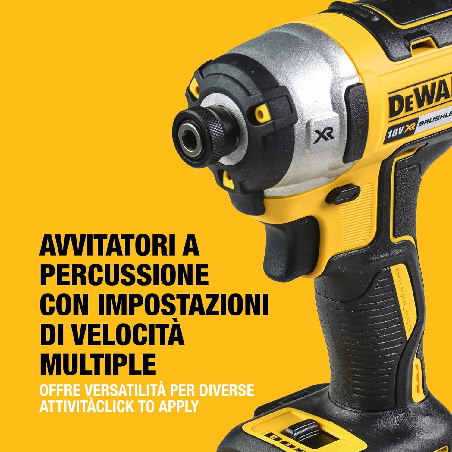 DEWALT XR 18V kit di 4 utensili, DCK422P3T-QW