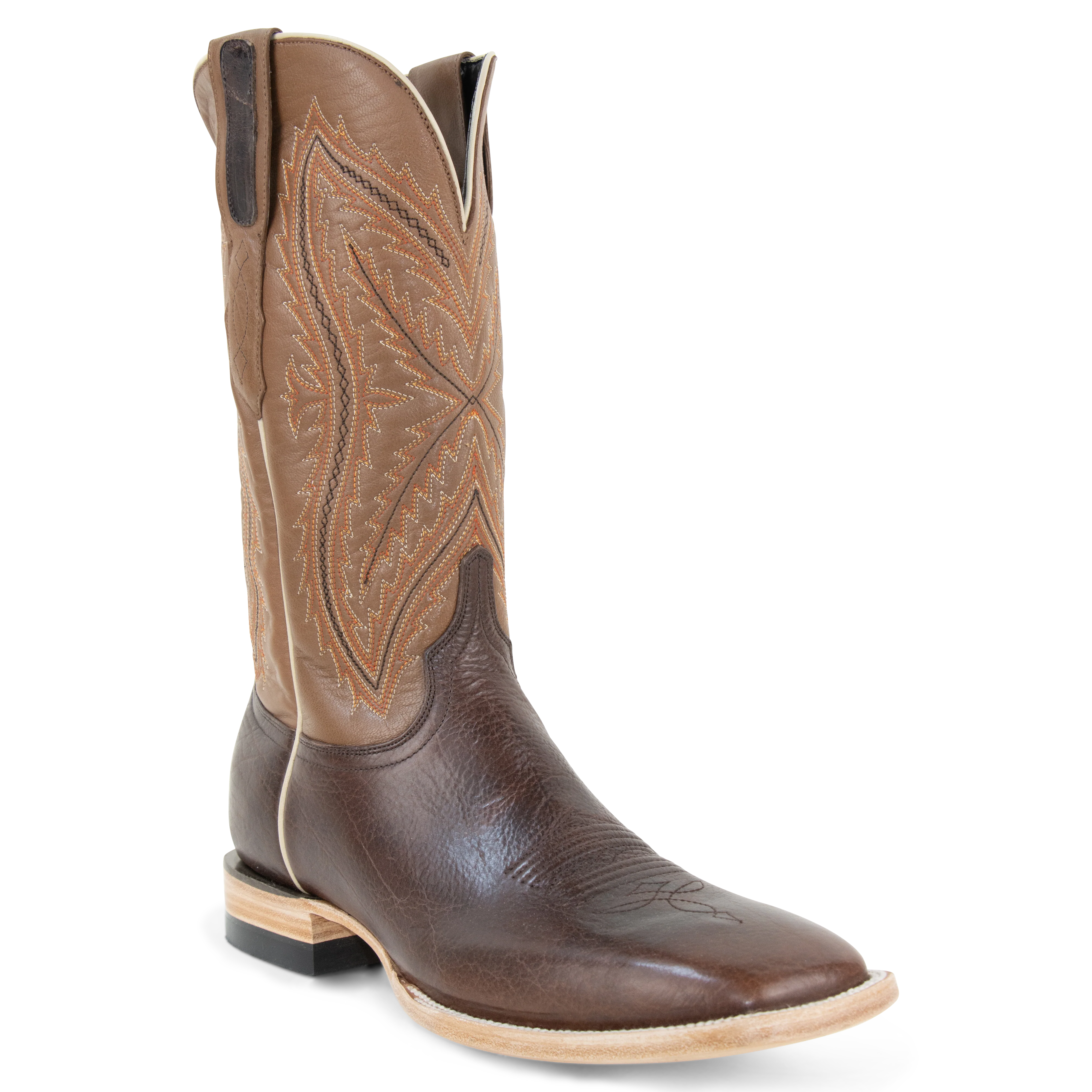 Bison Chocolate - Square Toe