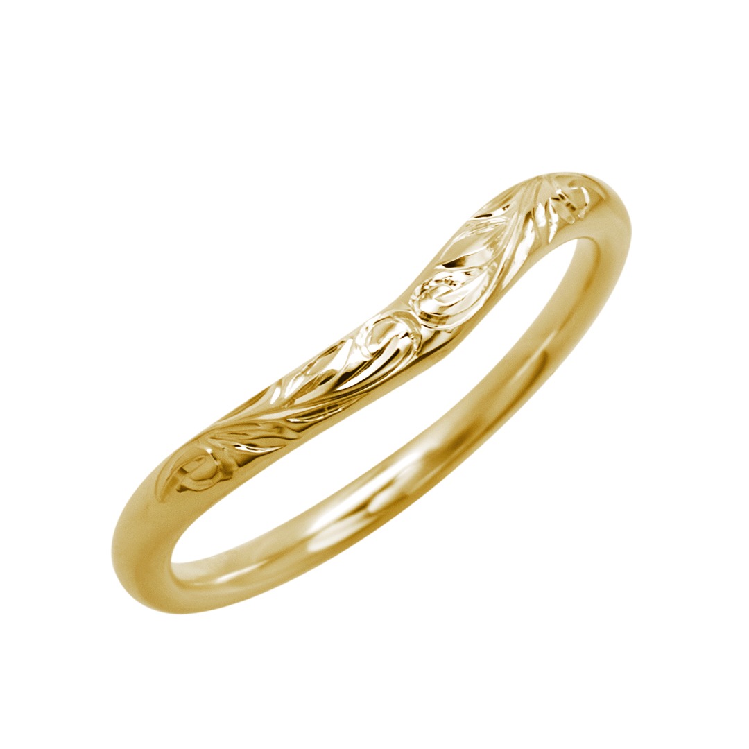 Hawaiian Jewelry / Aloha Mau / K18YG / Women