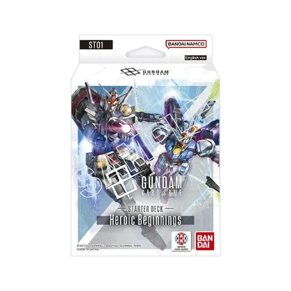 Gundam Card Game  – Starter Deck –  Heroic Beginnings [ST01]
