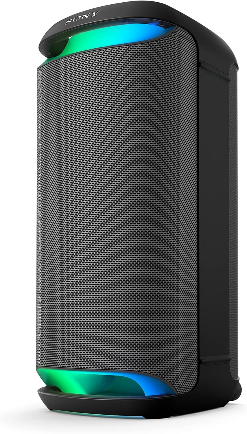 SRS-XV800 - Altoparlante wireless per feste con potente audio a 360° e MEGA BASS - 25 ore di durata a batteria, portatile, per interni ed esterni, illuminazione, karaoke - nero