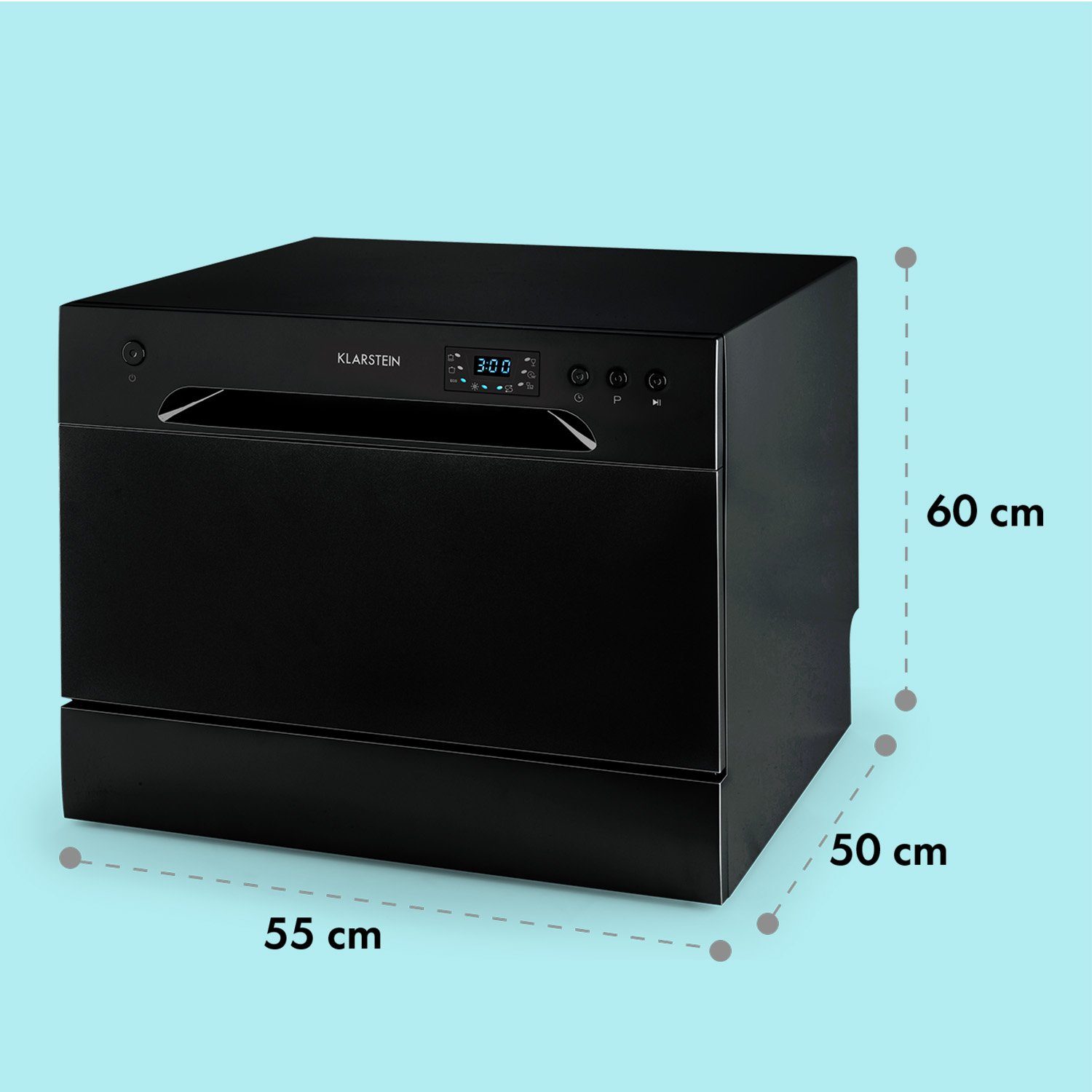 Standgeschirrspüler DSM-Havasia-8-black 10041829
