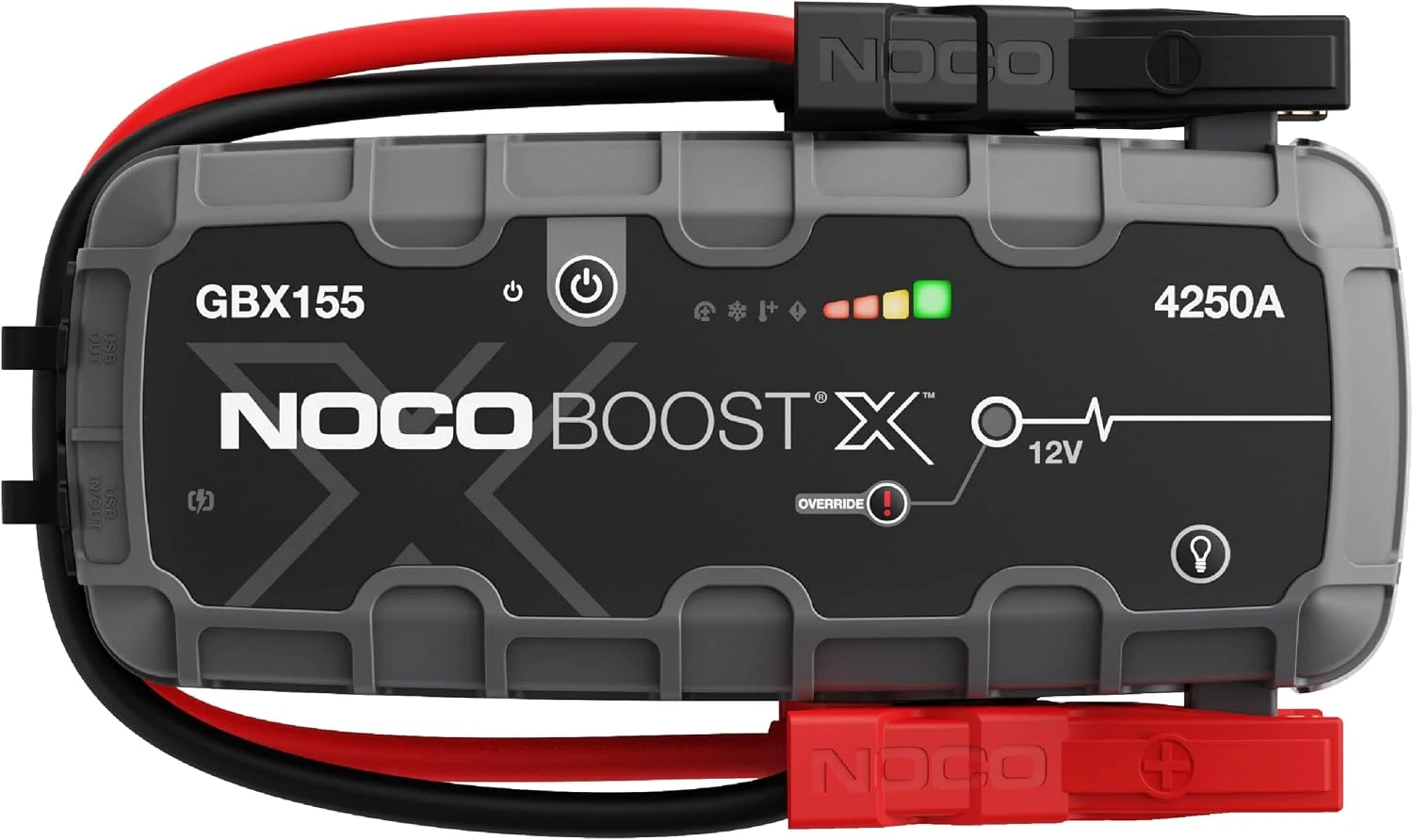 NOCO Laptop, 10,0 L, 8,0 L, Schwarz, Boost X GBX155 4250A Starthilfe Powerbank Benzin & Diesel