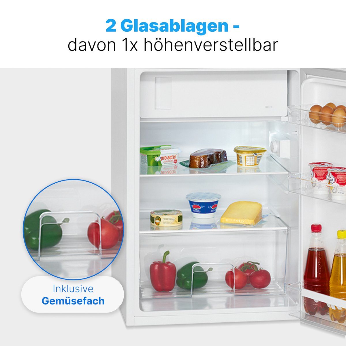 Kühlschrank KS 2184 weiß