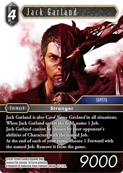 Jack Garland (27-111L) (Journey of Discovery)