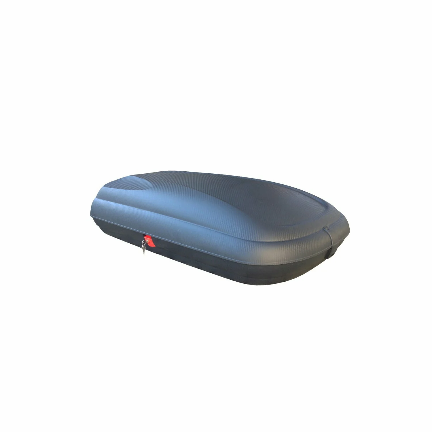 Baule tetto auto in polipropilene Linea Carbon - 132x77,8cm