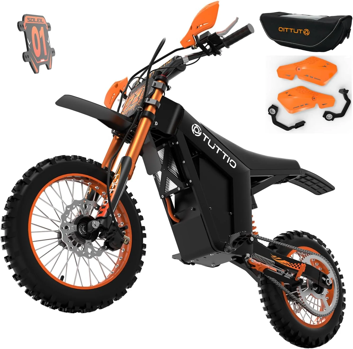 Tuttio Soleil01 Electric-Dirt-Bike for Teens Adults, 14