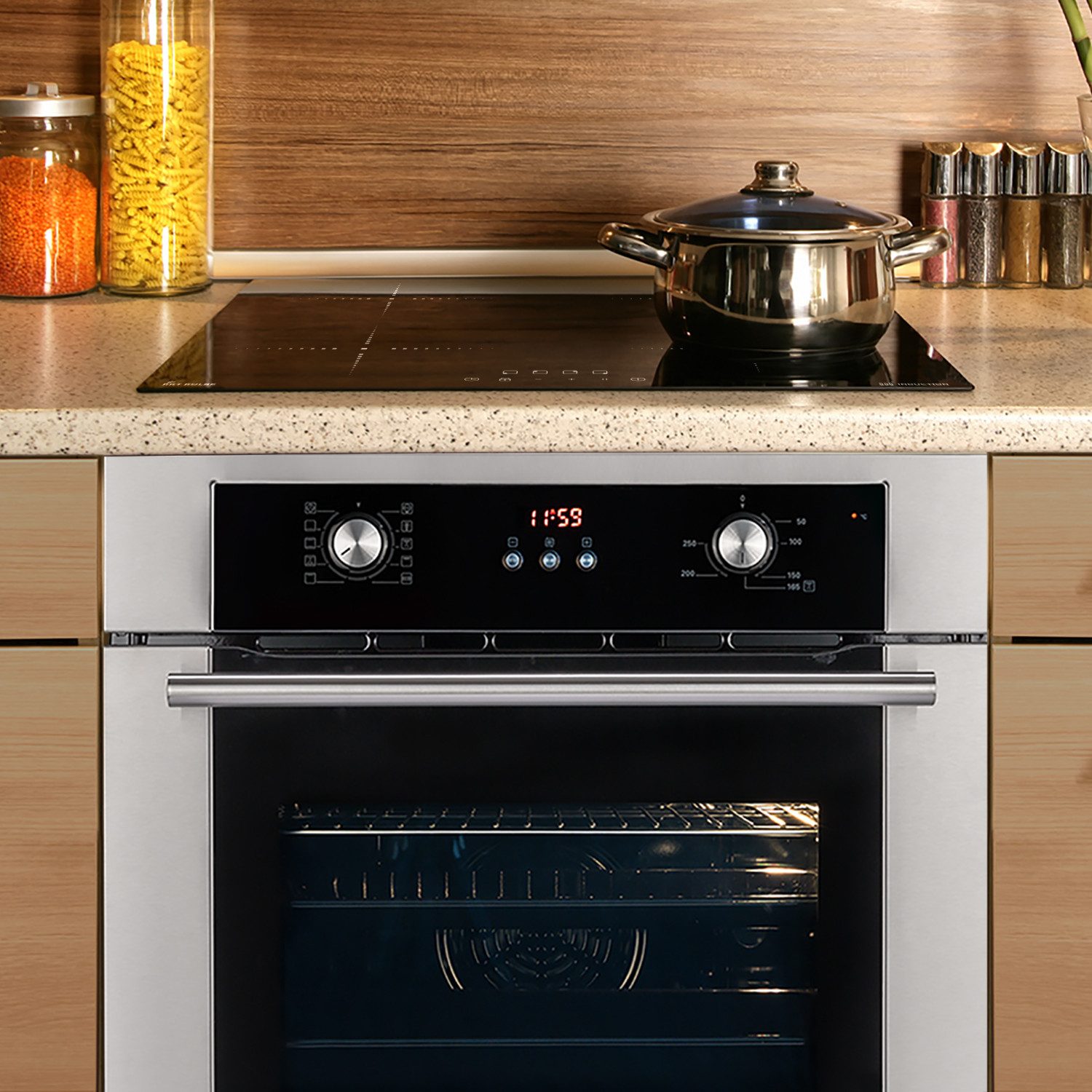 Backofen-Set Backofen und Induktionskochfeld SET8810IH859RL