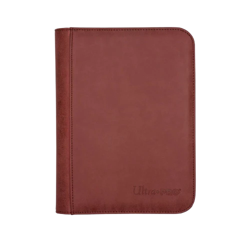 ULTRA PRO Binder - Premium PRO 4 PKT Suede- Ruby