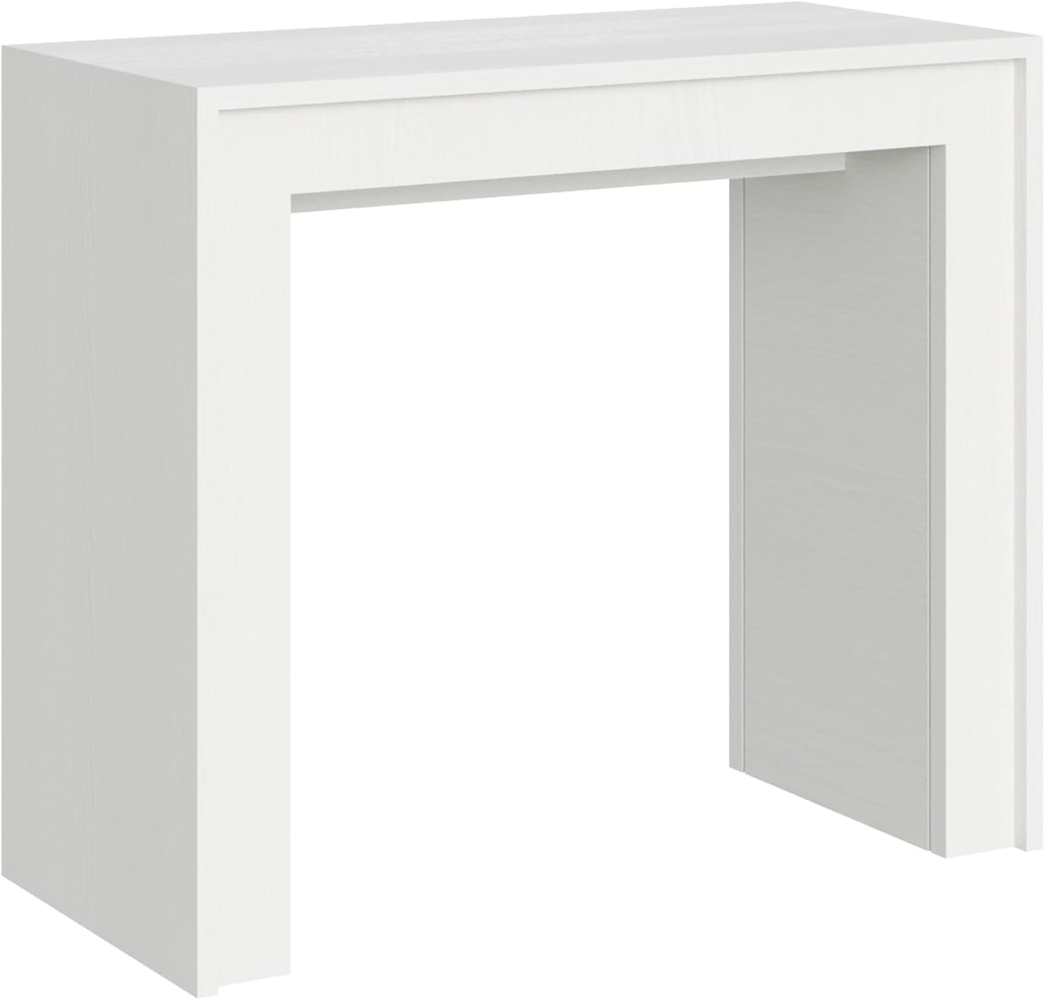 Itamoby, Mia Extendable Console Table 90 x 42/302 cm White Ash