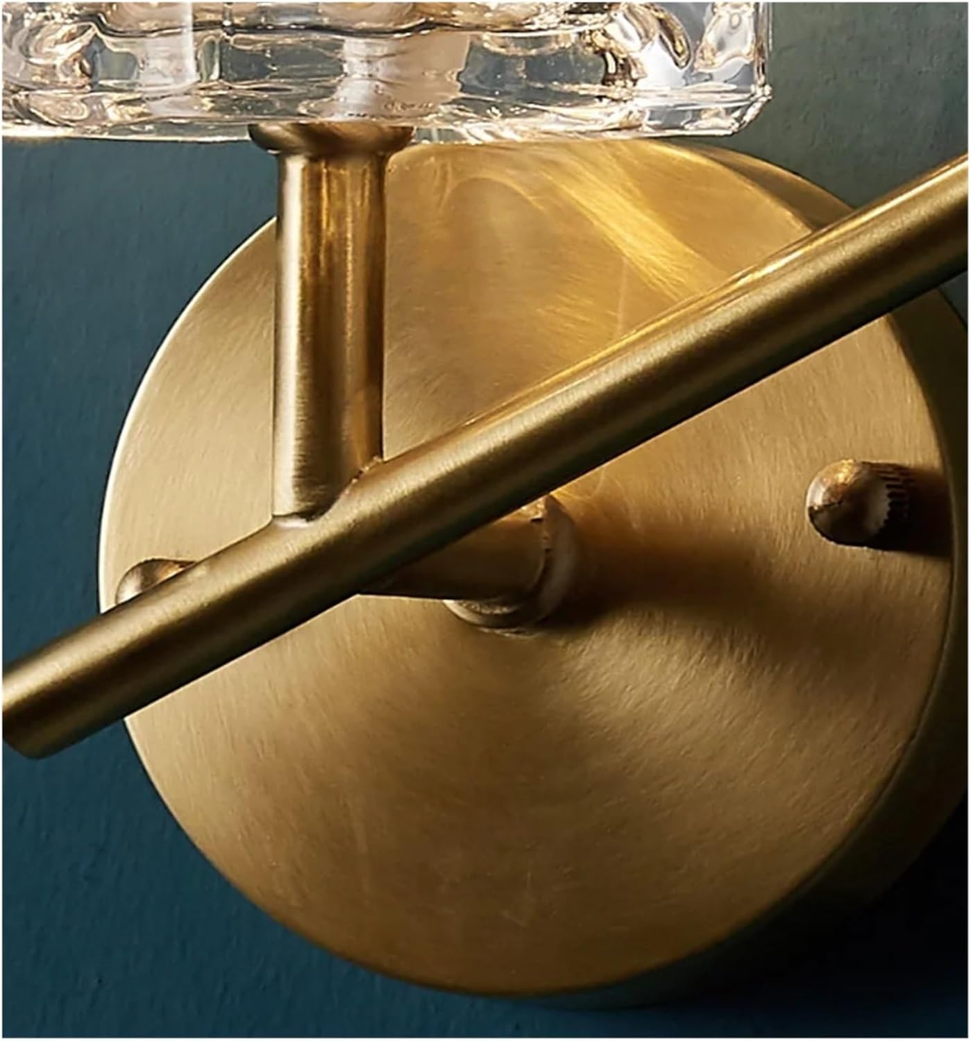 Wandleuchte Aus Kristallkupfer, Wohnzimmer/Flur, Hintergrunddekoration, Treppenhaus/Eingangsbereich, Nachttischlampe Im Schlafzimmer, Wandleuchte,Warm Light-2 Lights