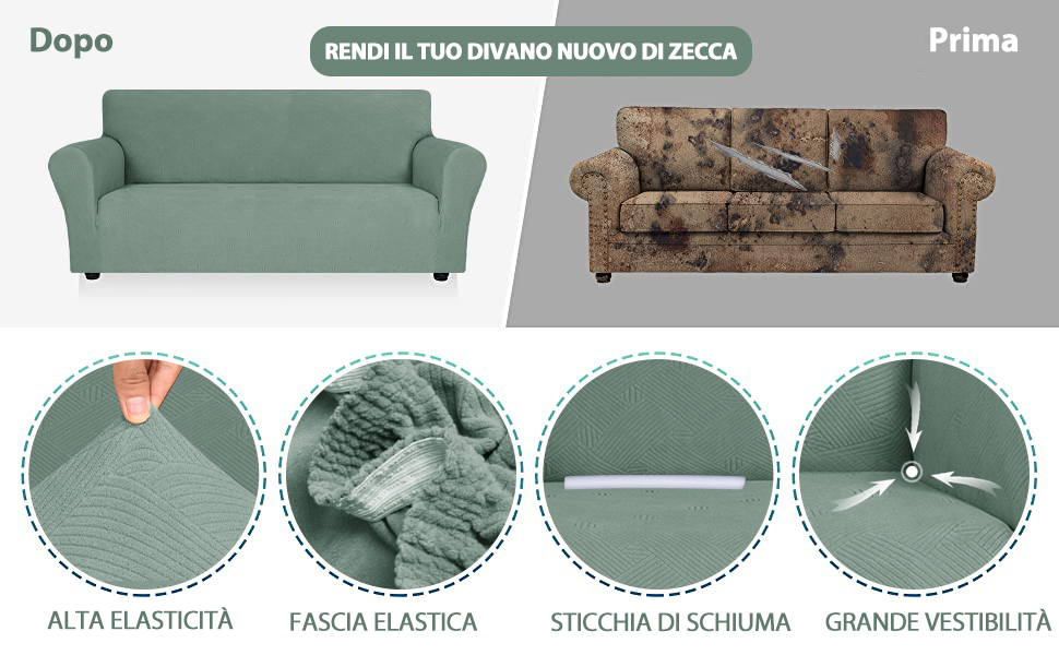 Copridivani Elasticizzati