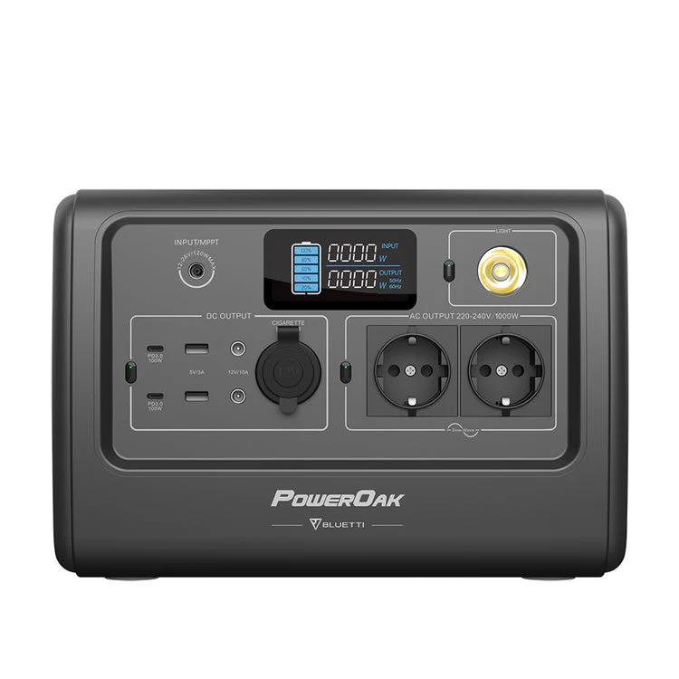 GENERATORE DI CORRENTE BLUETTI POWEROAK 1000W 716WH EB70