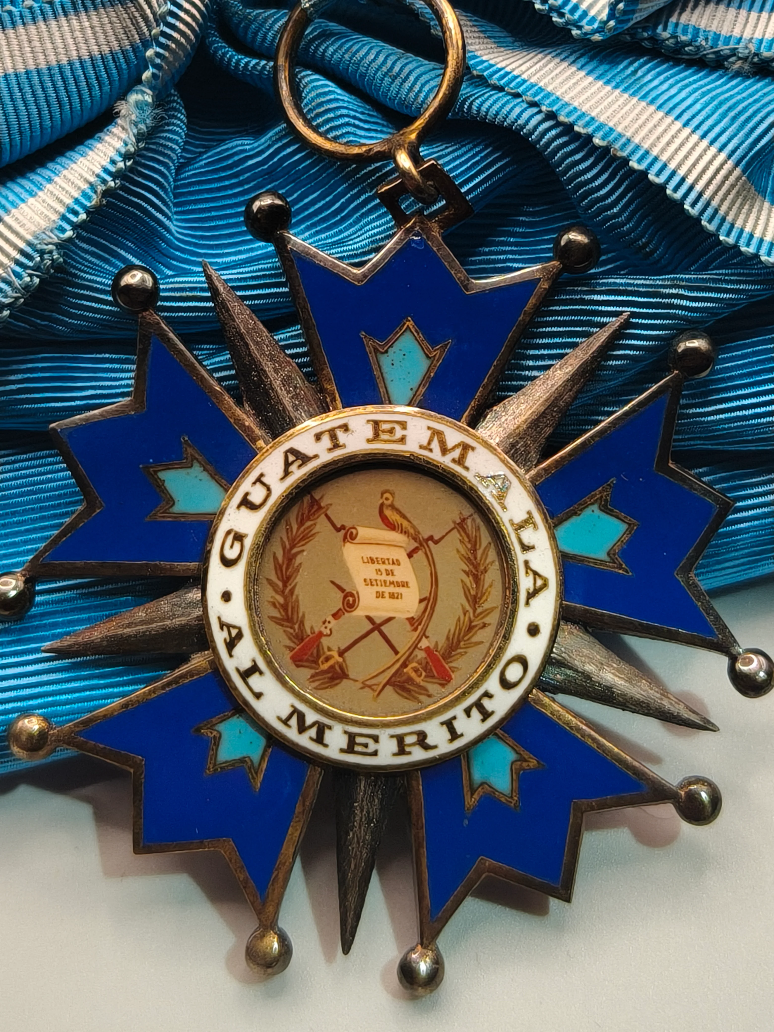 Grand Cross Order of Quetzal. Guatemala.