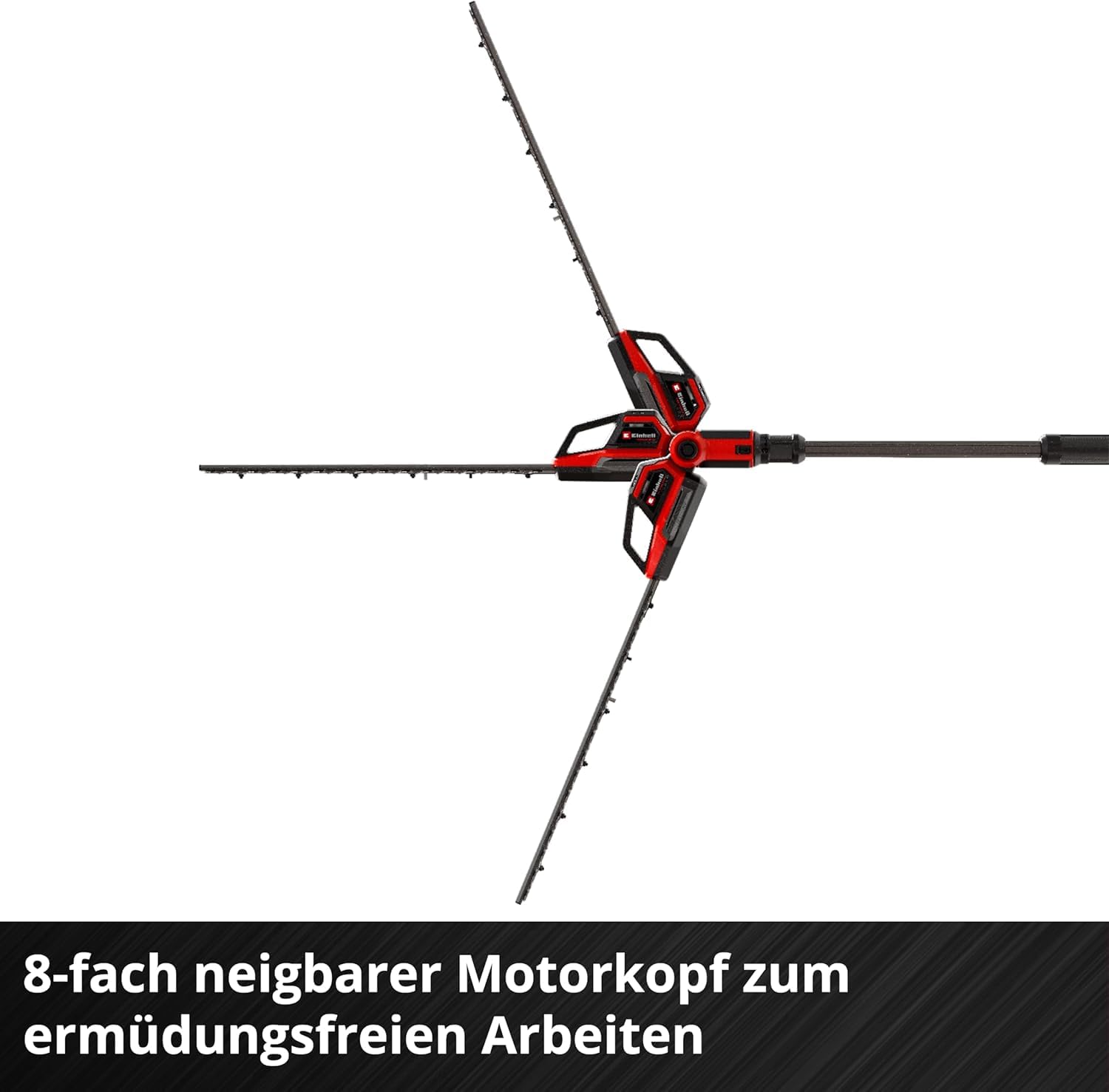 Akku-Multifunktionswerkzeug GP-HC 18/5020 Li T BL-Solo mit 2-in-1-Aufsätzen, Heckenschere 50 cm und Hochentaster 18 cm