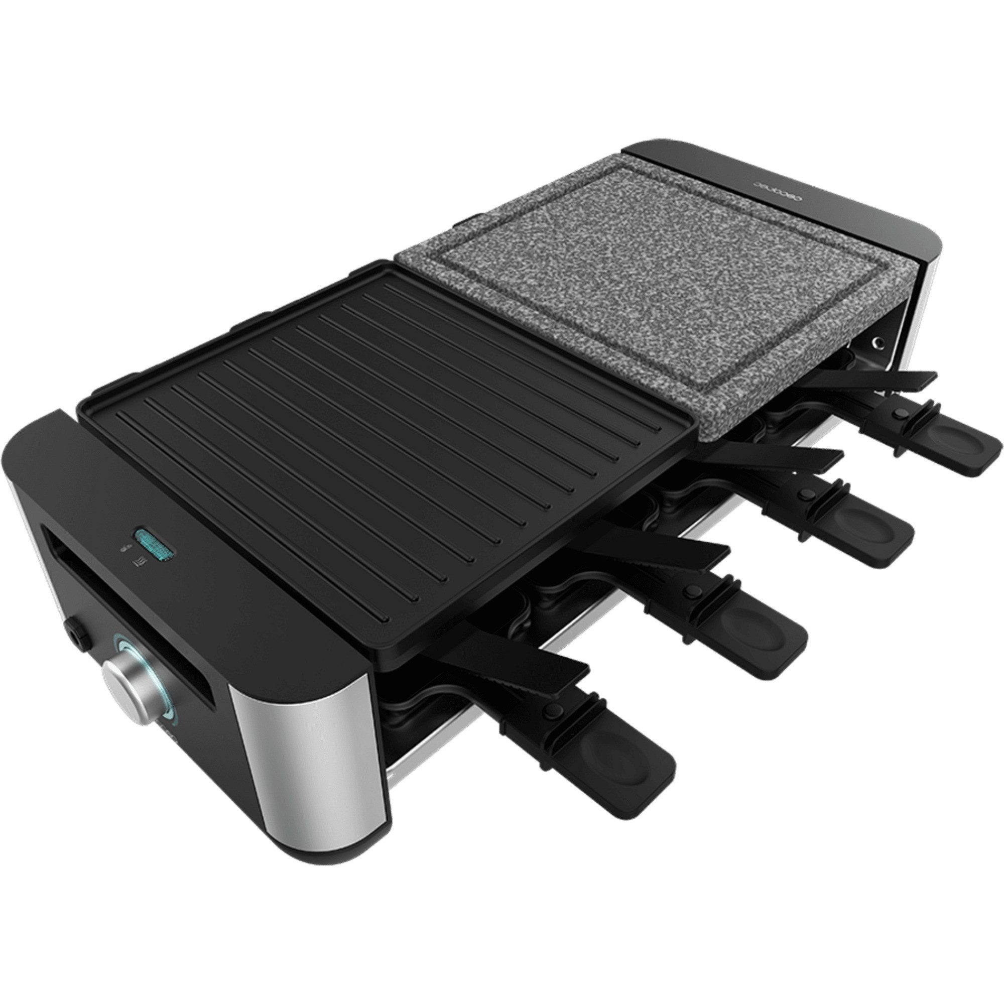 Raclette Cecotec Raclette Cheese&Grill 16000 Inox Mixgrill