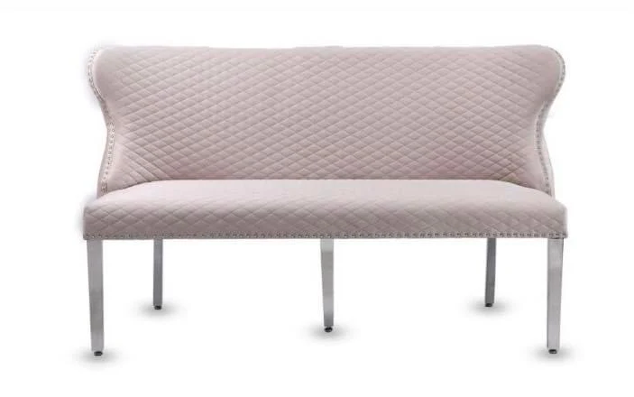 Valentino Mink Bench Matching With Valentino & Majestic & Sofia Chairs