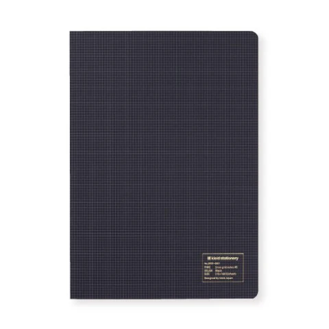 Kleid Original Notebook - A5 - 2 mm Graph - Black - Cream Paper 32 sheets