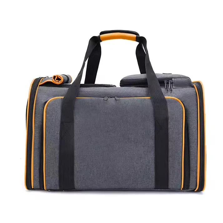 Expandable Pet Carrier Bag �C Breathable Mesh, Foldable & Lightweight