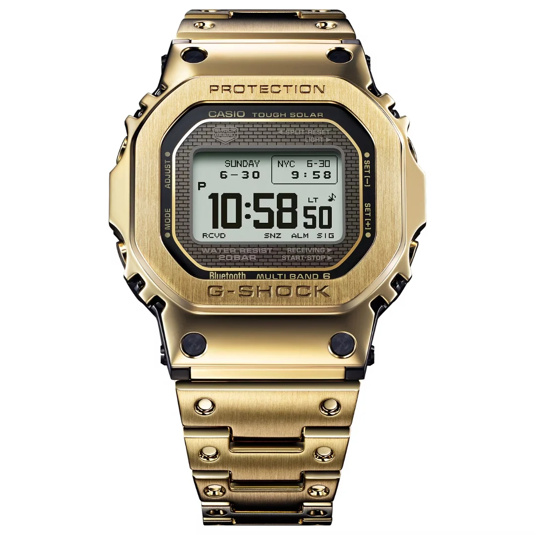 Orologio G-Shock GMW-BZ5000GD-9ER dorato giallo display MIP