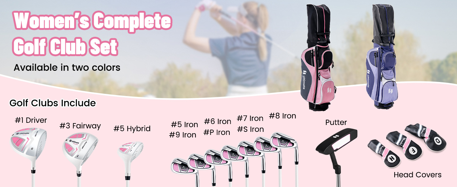 Women’s Complete Golf Club Set